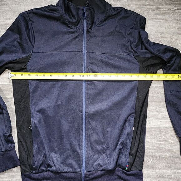 Paul Smith PS Men's Dark Navy Blue Black Full Zip Track Jacket Small - Picture 6 of 9